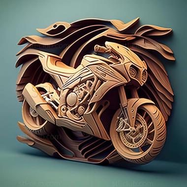 3D модель Honda CB1000R (STL)